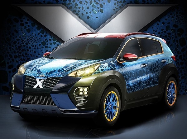 El mutante Kia Sportage inspirado en X-Men